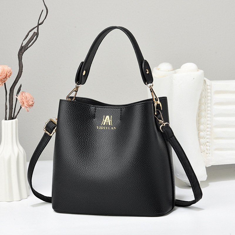 Bolso de cubo bolso de textura bolso de mano de gran capacidad bolso de mensajero de hombro comercio exterior Taizhou bolso de mujer al por mayor transfronterizo bags