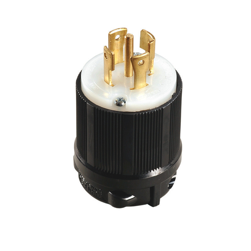 Locking Plug NEMA L23-30P 五线5插防脱落插头 30A 347/600V