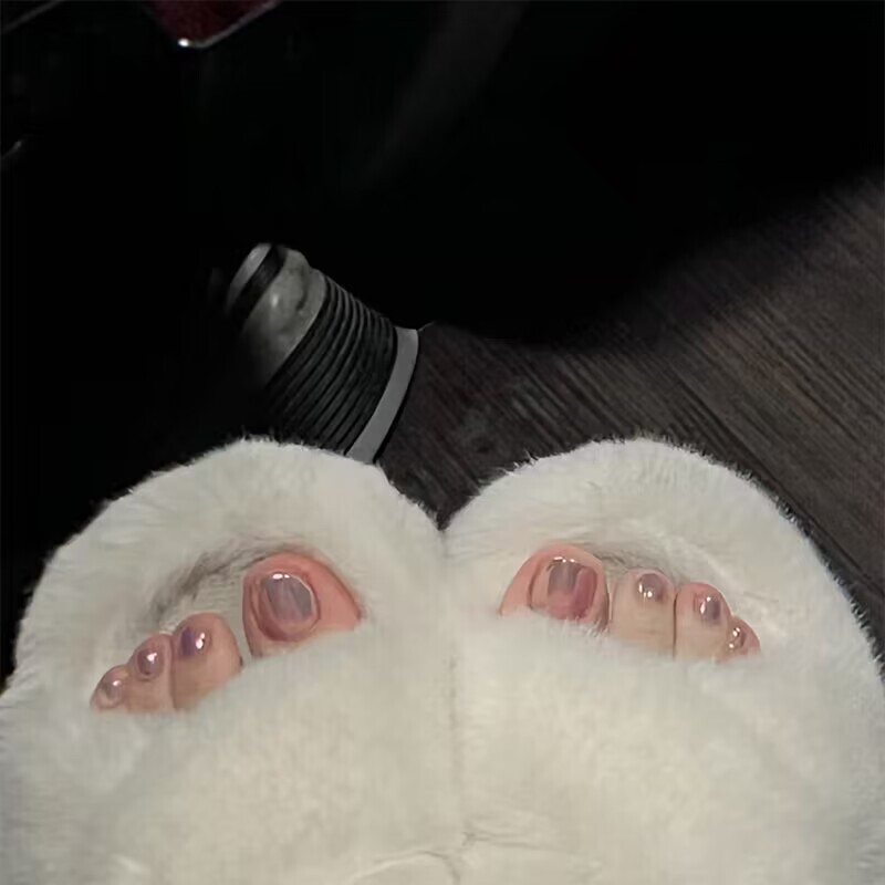 Toenail Removable Nail Patch Whitening Foot Finished Wearable Nail Wholesale Toenail Patch Manicure Patch Nail Patch