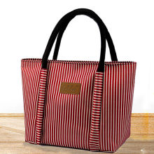 手提包女加厚帆布布包饭盒袋便当包女士手提袋妈咪包小布包包批发