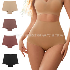 欧米の大きいサイズの無痕安全ズボンは光を通さないで底の下着の純綿の股の女性の保険のズボンを打って外に着ることができます。