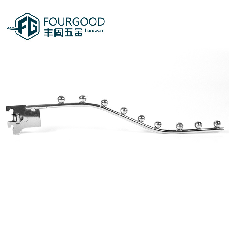 Foshan productos de hardware fábrica al por mayor Tarjeta de exportación un gancho de columna ropa para niños gancho de exhibición de suéter gancho