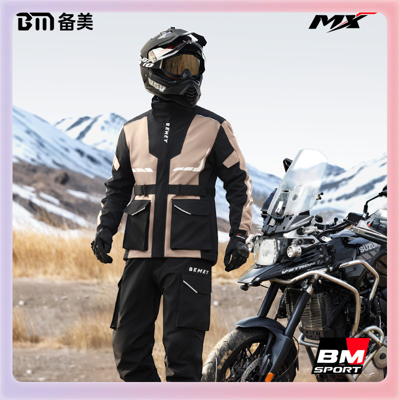 3YK Motorcycle Riding Raincoat Men's suit Adult Split Full Body Anti-Rainstorm Takeaway Rider
