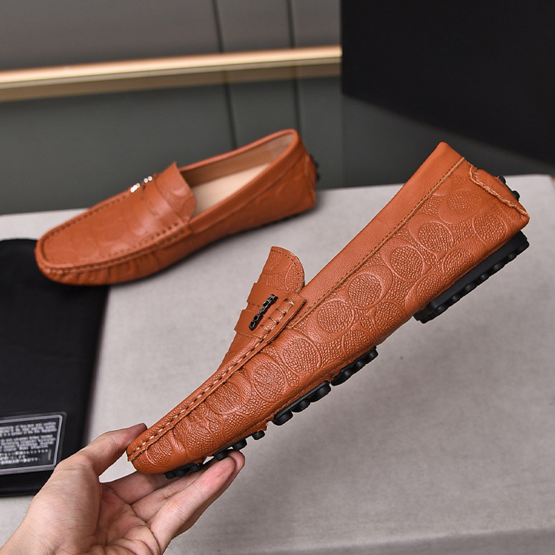 歐洲站奢飾品2024新款外貿韓版豆豆時尚運動休閒春秋季潮流男鞋子