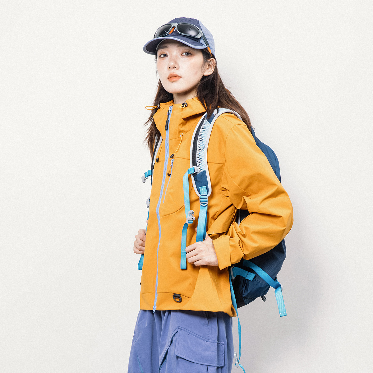 Source Factory Replacement Kongsanyu Outdoor Three-In-One Waterproof Jacket for Men and Women Hiking into Xizang Travel Jacket