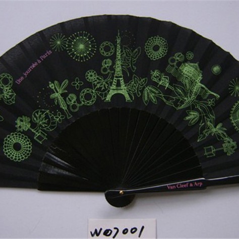 Contenido puede ser personalizado producción pintura hueso Lotus hueso de madera ventilador de superficie de producción español ventilador 23cm ventilador de madera