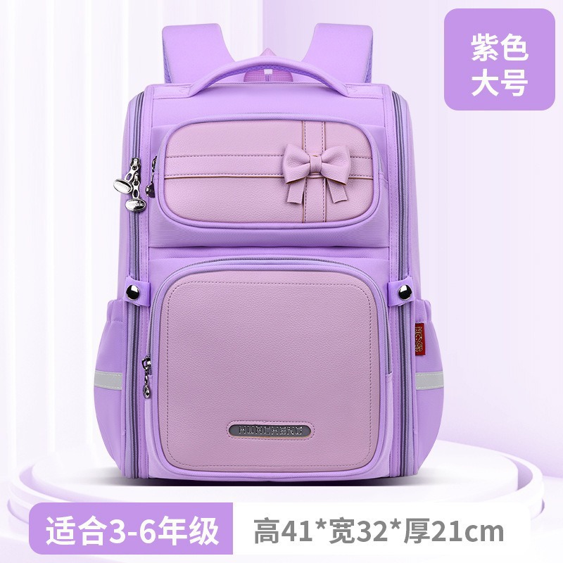 Mochila escolar para niños de grado 1 - 3 - 6 para niños ligera y resistente a la suciedad, nueva mochila de gran capacidad para niños y niñas