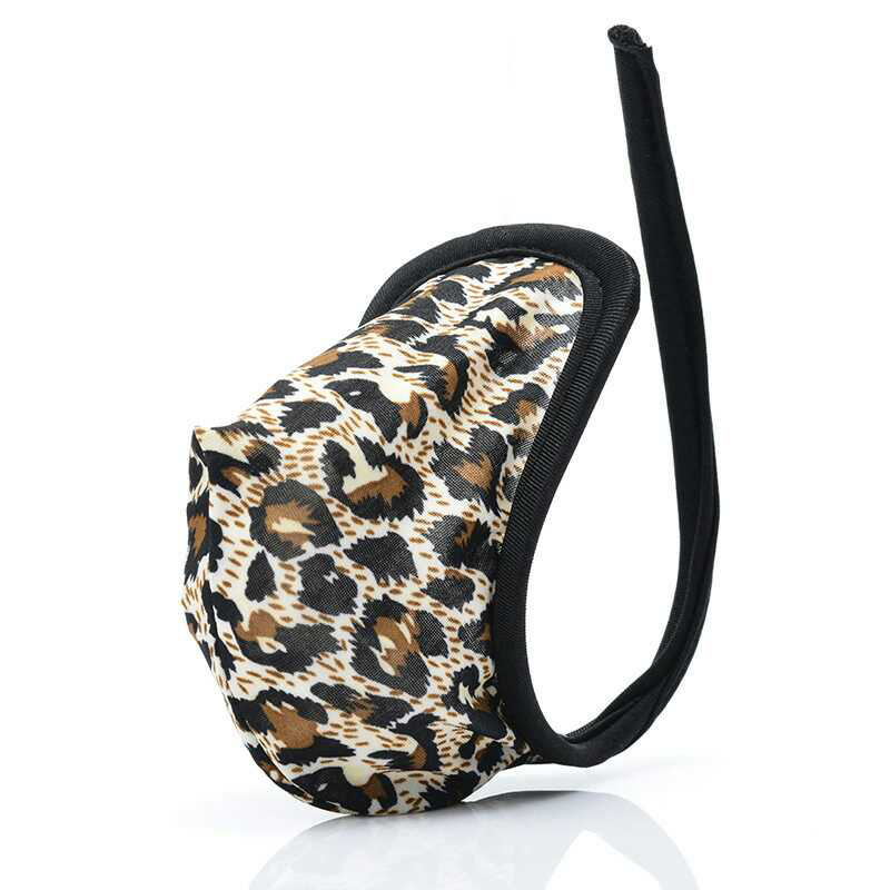 Qimier ropa interior sexy invisible en forma de C pantalones sexy cadera expuesta Tanga encaje transparente pareja ropa interior traje