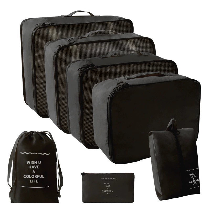 Handheld capacious storage bag, travel bag, set, organizer bag, high-quality style