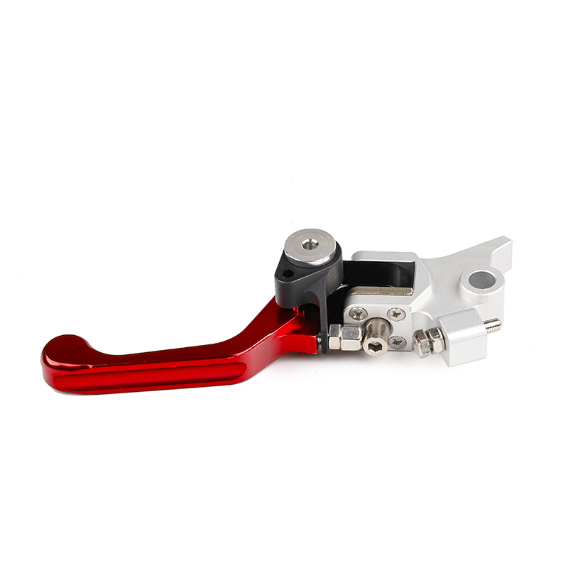 Off-Road Motorcycle Accessories Ktm Silver-White Front Disc Brake Pump with Folding Handle Hydraulic Brake Pump