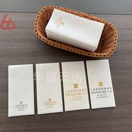 亚马逊热销酒店客人毛巾一次性加厚擦手纸  印花无尘纸餐巾