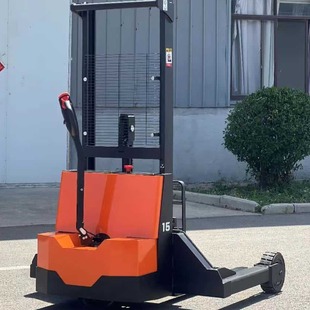 SZhoular brand CDD15QYA 1.5 tons all-electric walking off-road stacker electric forklift rubber wheel