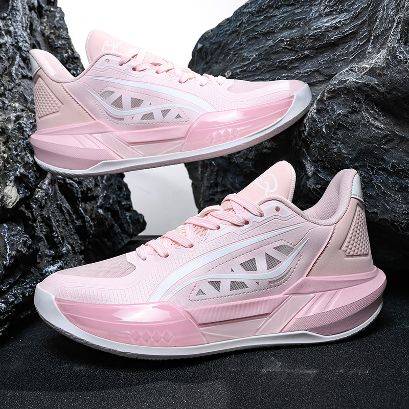 Actual Light Speed 3 New Ready-Made Basketball Shoes Actual Game Shock Absorption Will Ring Youth Middle School Students Sports Shoes Men