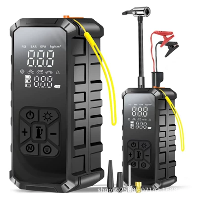 Other Automotive Safety Supplies Starter and Air Pump - emergency-power-supply-air-pump-combo-with-smart-clamp