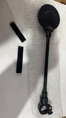 Cycling accessories: adjustable hose rearview mirror, electric motorcycle handlebar mirror, bicycle rearview mirror (Rearview mirror/rearview mirror) - long-rod-flexible-hose-adjustable-rearview-mirror-one-piece