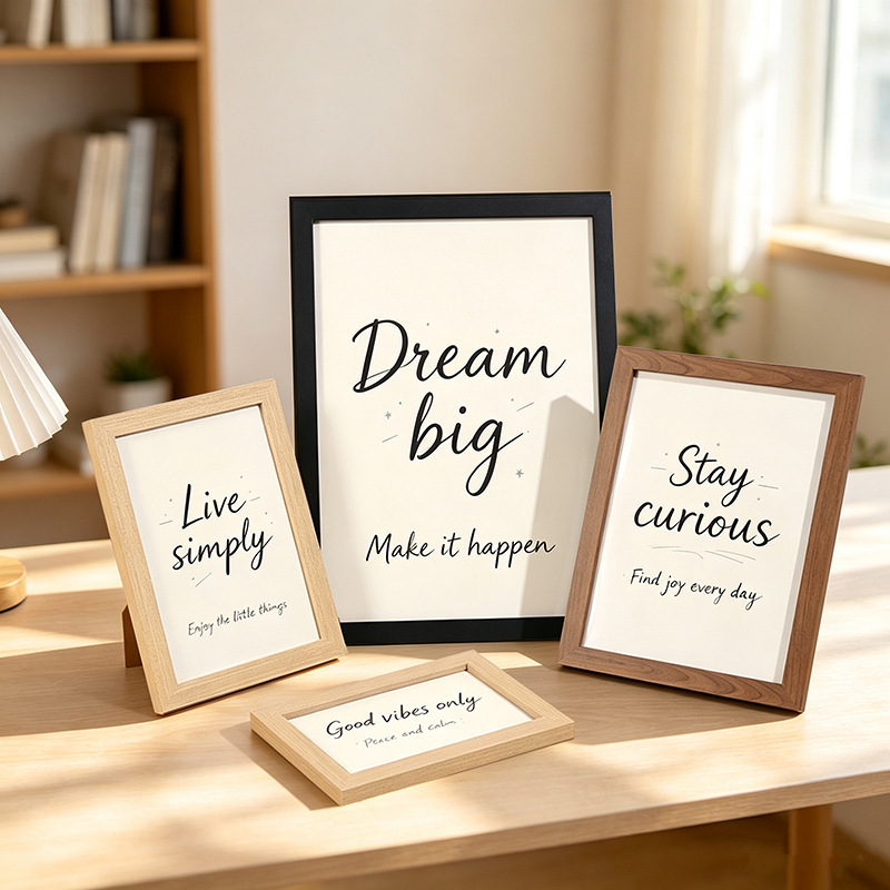 A4 photo frame wholesale picture frame empty frame tabletop photo wall 5 inch 6 inch 7 inch 8inch 10inch Handmade wooden photo frame empty frame