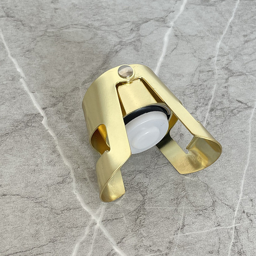 Stainless steel champagne stoppers, sparkling wine stoppers, sealing plugs, fresh-keeping double earplugs and other wine utensils
