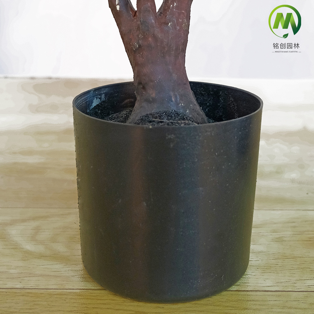 Simulación directa de fábrica árbol de dinero planta verde bonsai simulación de calidad transfronteriza simulación de árbol de eucalipto Bonsai de eucalipto