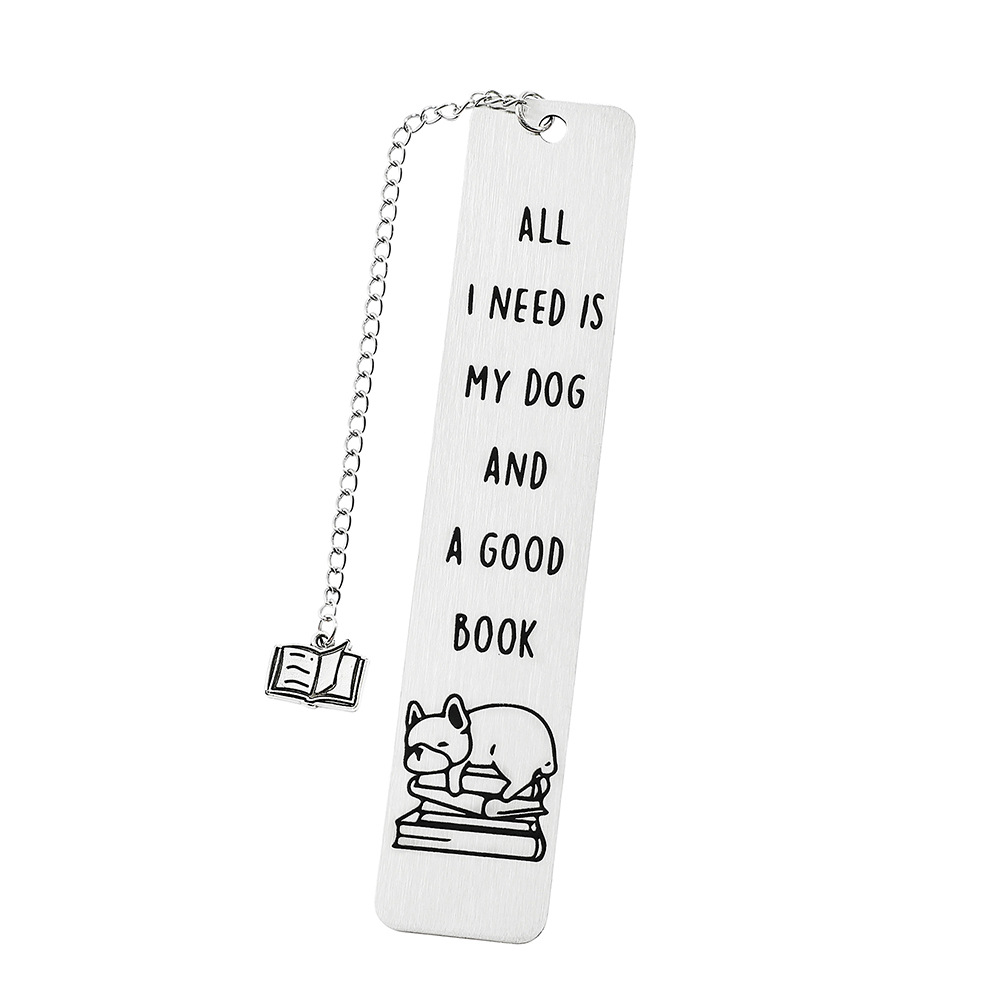 Amazon venta caliente interesante gatito perro marcadores adorables diseño de contraste de color blanco y negro marcadores de acero inoxidable fabricantes al por mayor