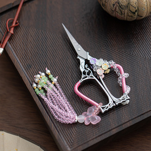 Butterfly Dance Tea Scissors, Special Scissors for Tea Bags, Chinese Tea Ceremony Tea Scissors, Exquisite Creative Scissors, Kung Fu Tea Set Accessories