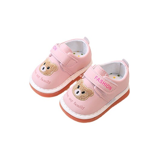 Spring and autumn baby toddler shoes cartoon baby shoes soft-sole calling shoes 1-2 years old single-layer shoes 0