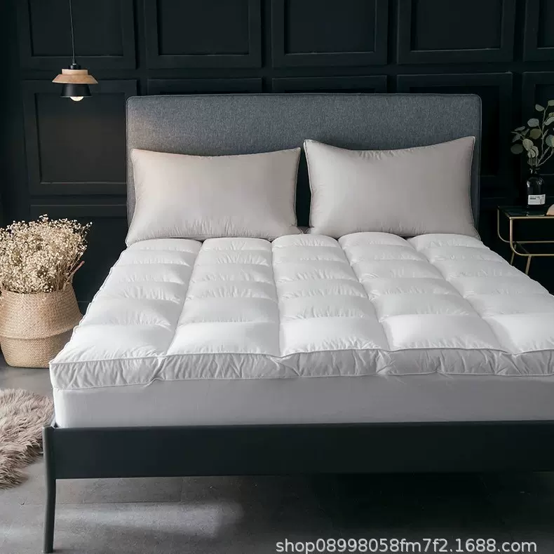 工厂加工出口欧美中东跨境5CM8CM10CM14CM全棉面料羽绒羽毛床垫