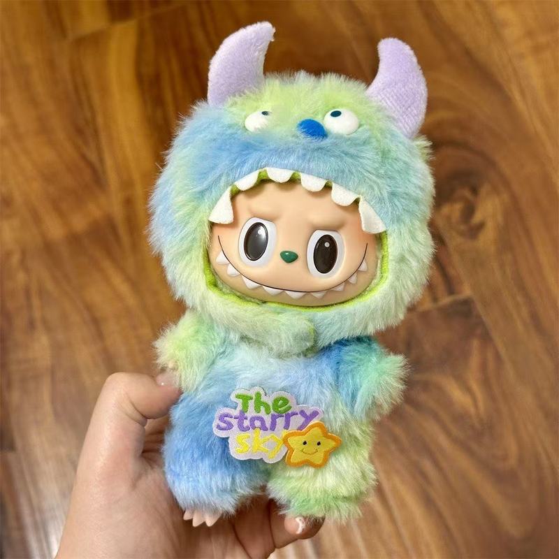 ラブブ labubu コーラヘッドフォンベビー服セットぬいぐるみ子供の卸売人形ギフトおもちゃの屋台|undefined