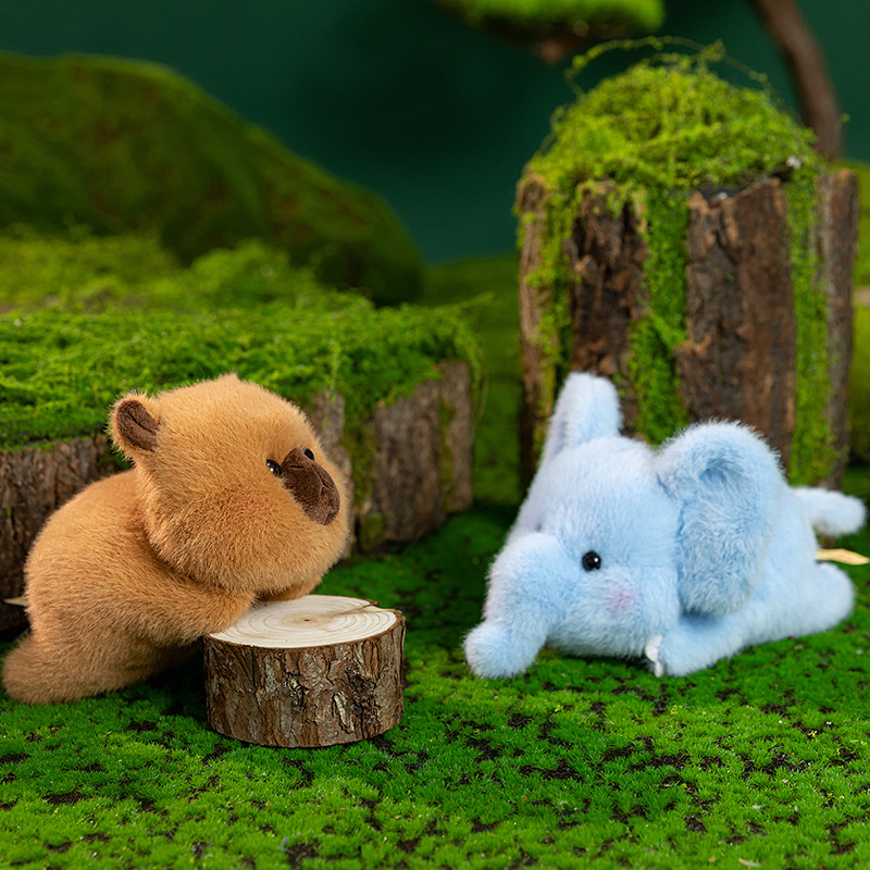 Auténtico muñeca de elefante muñeca muñeca