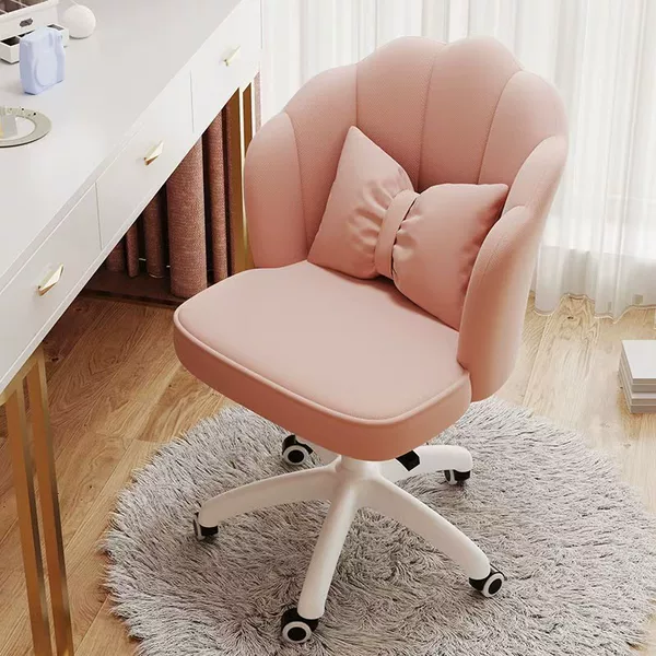 Petal Swivel Chair Comfortable Home Girls Bedroom Makeup Chair Study Office Chair Student Lift Desk Computer Chair