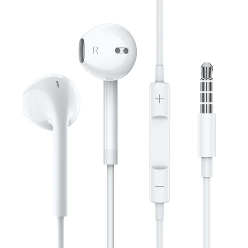Huawei vivo Xiaomi oppo 丸穴耳栓に適した高品質の有線インイヤー型インターフェイスを備えたヘッドフォン|undefined