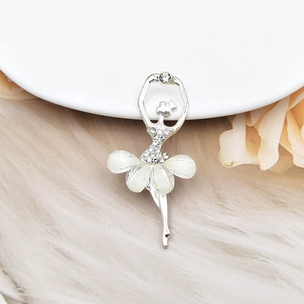 928 silver + white without ring