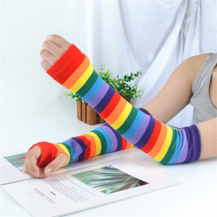 Factory wholesale Korea ins sunscreen sleeve warm sleeve autumn student UV protection arm spot supply