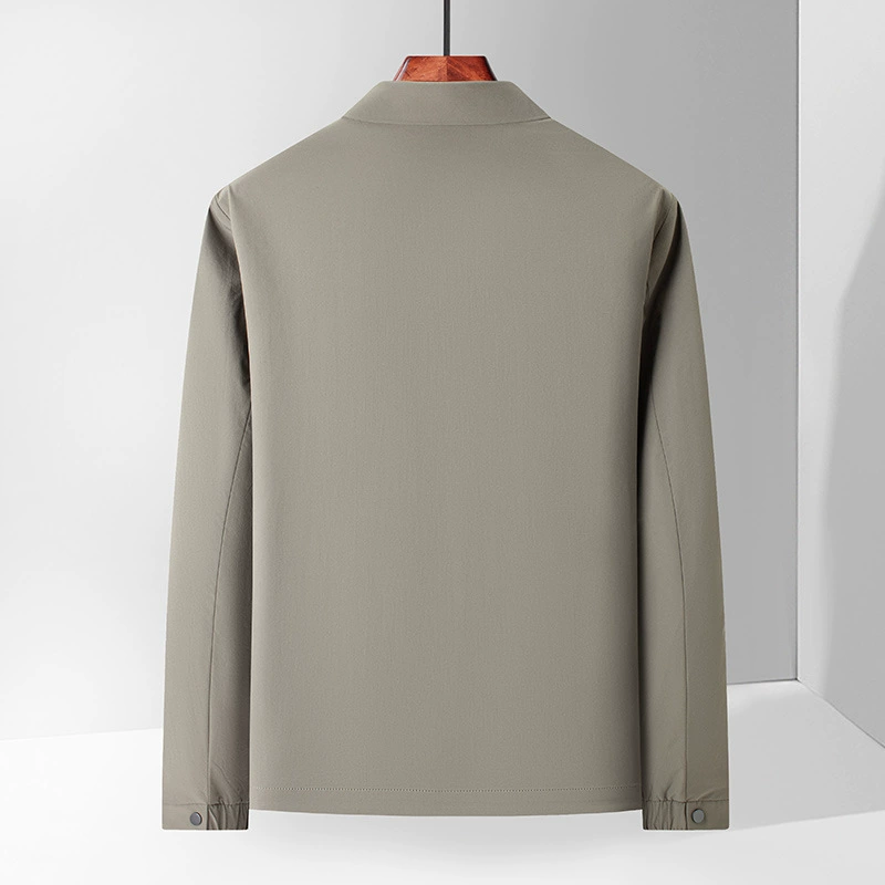 Men's short thin autumn jacket for leisure