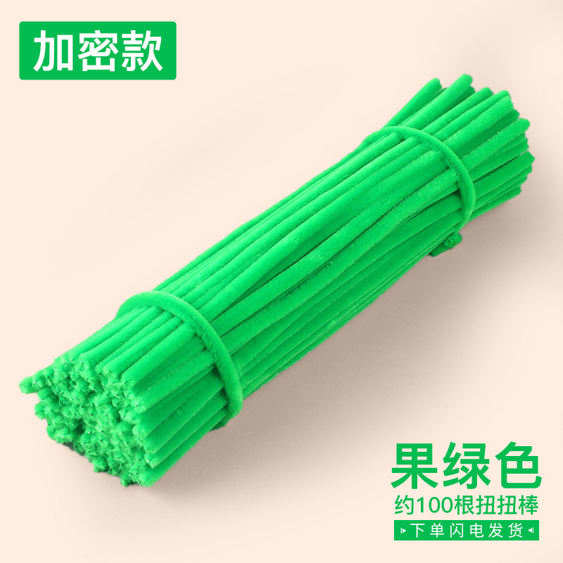 Macaron de color, raíz de pelo, cifrado, bricolaje hecho a mano, barra de torsión, venta al por mayor, juguetes para niños, paquete de material de arte