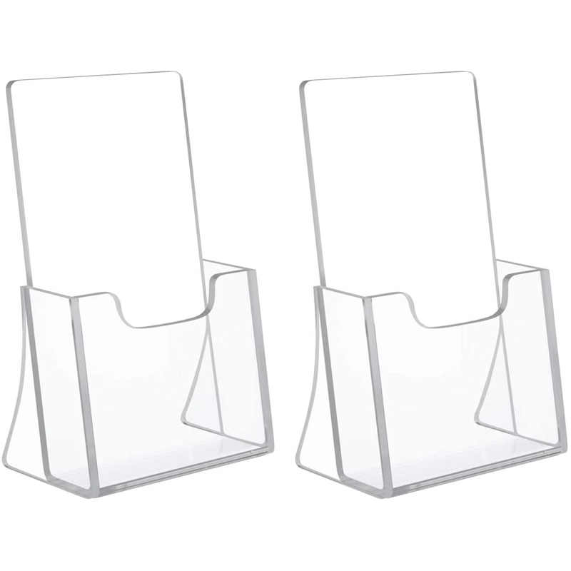Acrylic table magazine, stand, 4inch