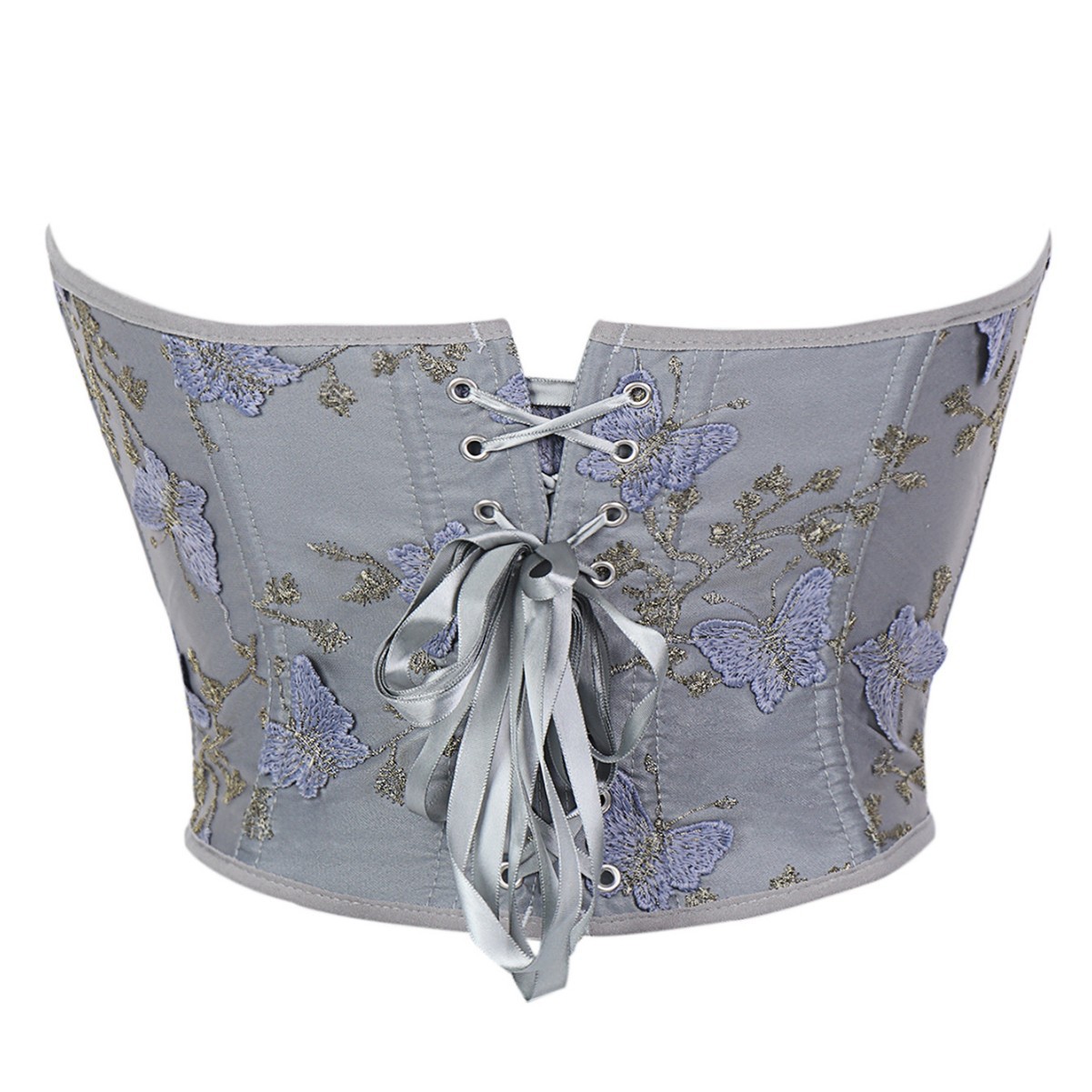 Nuevo patrón de mariposa francesa cinturón para el pecho, tórax, ropa de plástico sexy y delgada, suministro de comercio electrónico transfronterizo