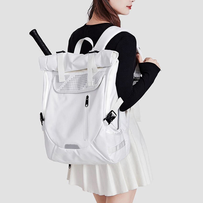 Badminton Bag, Tennis Outing Sports Fitness Bag, Swimming Backpack, Men's and Women's Training High School Student Bag