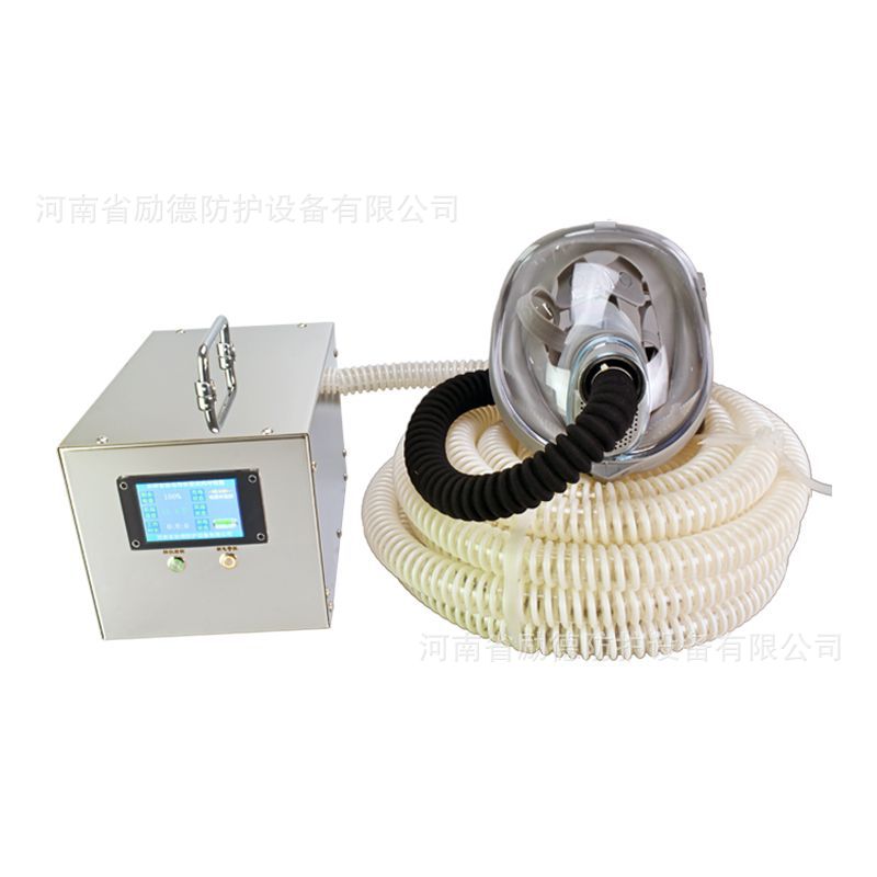 彩屏电动送风长管呼吸器 锂电池长管呼吸器 单双人长管呼吸器厂