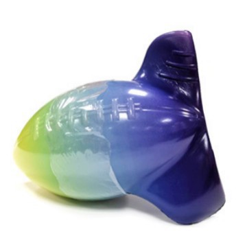 Cross-Border Outdoor Competitive Sports Ball Sports Kidsren's Fitness Racket Ball 21cm Fishtail Rugby Pu Ball