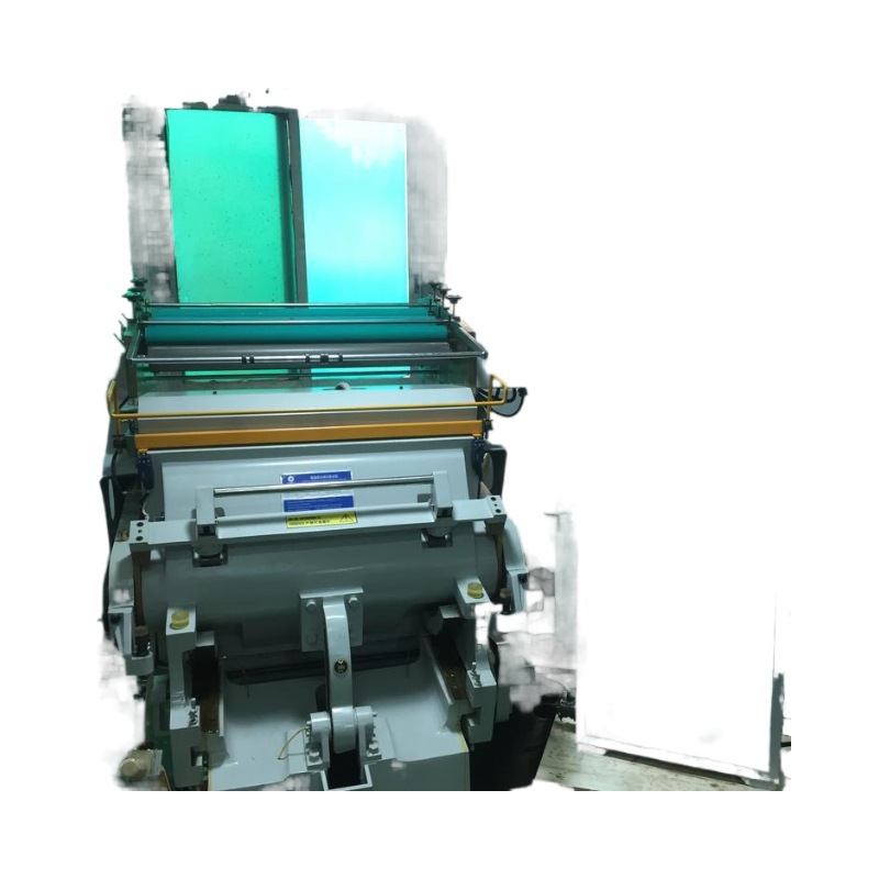 Máquina de Estampado en Caliente Plana Automática