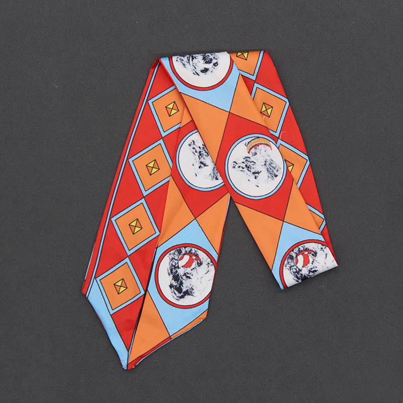 Una pieza de cabello combinado con mano coreana francesa joyería de bolsas de pañuelo largo joyería de cabello correa larga correa de cabello