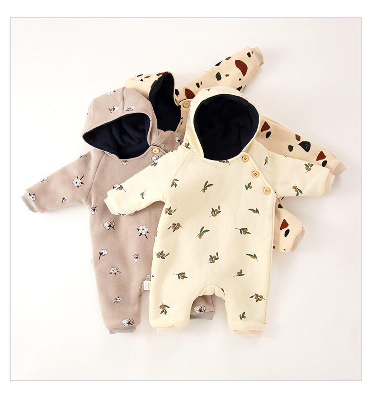 Simple Style Color Block Polyester Baby Rompers display picture 1