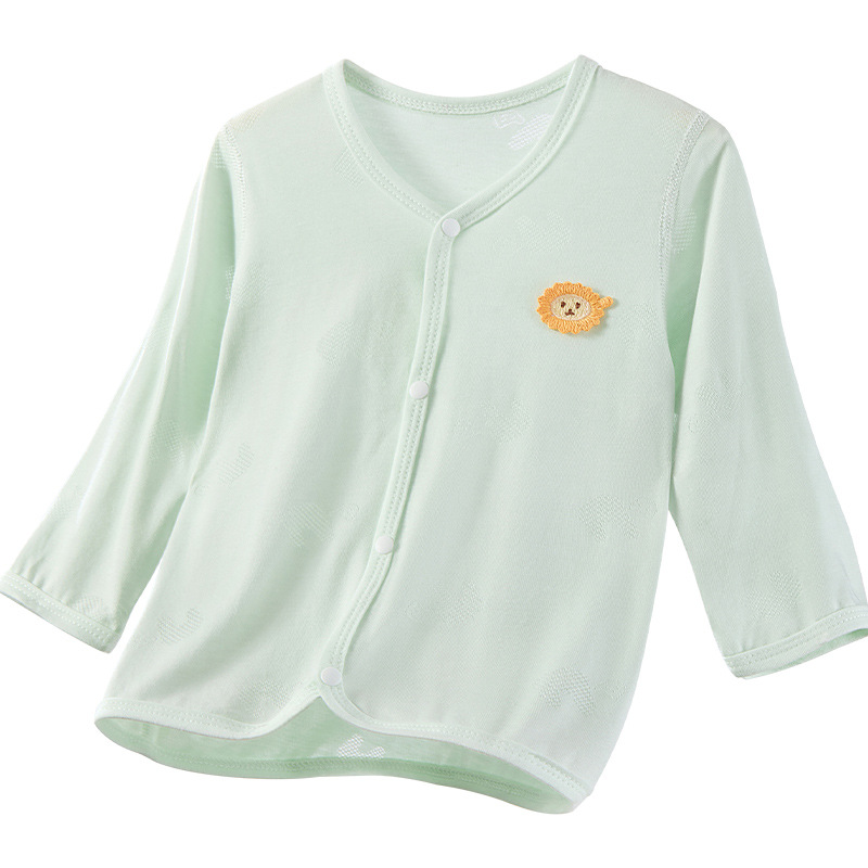 Ropa de protección solar para bebés, chaqueta de punto delgada para niños de verano, niños y niñas, ropa de verano, chaqueta con aire acondicionado, ropa de bebé image 6