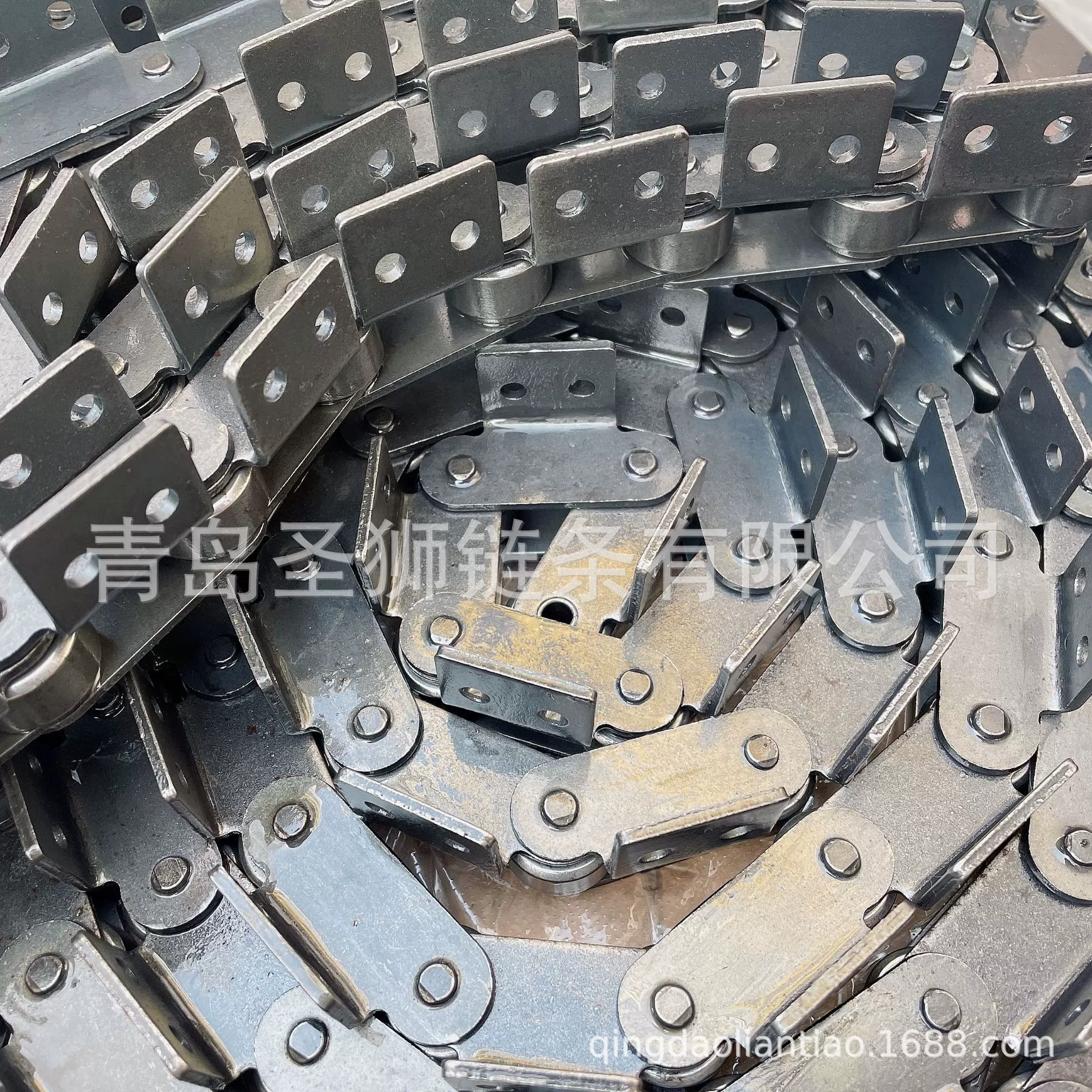 Конвейерная цепь с двойным шагом C208AC210AC212AC216AC220AC224C232AHL одно-и двухсторонний изгиб K1K2