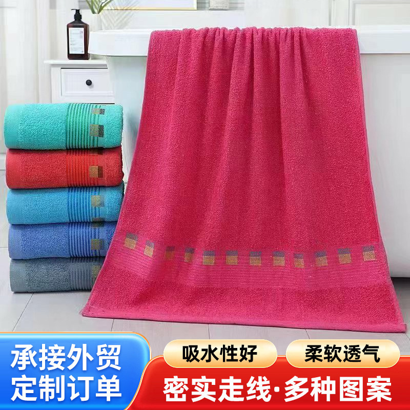 Foreign Trade Household Bath Towels, Beach Towels, High Weight, One Piece Export, European, Southeast Asian Bath Towels, Unisex Wholesale