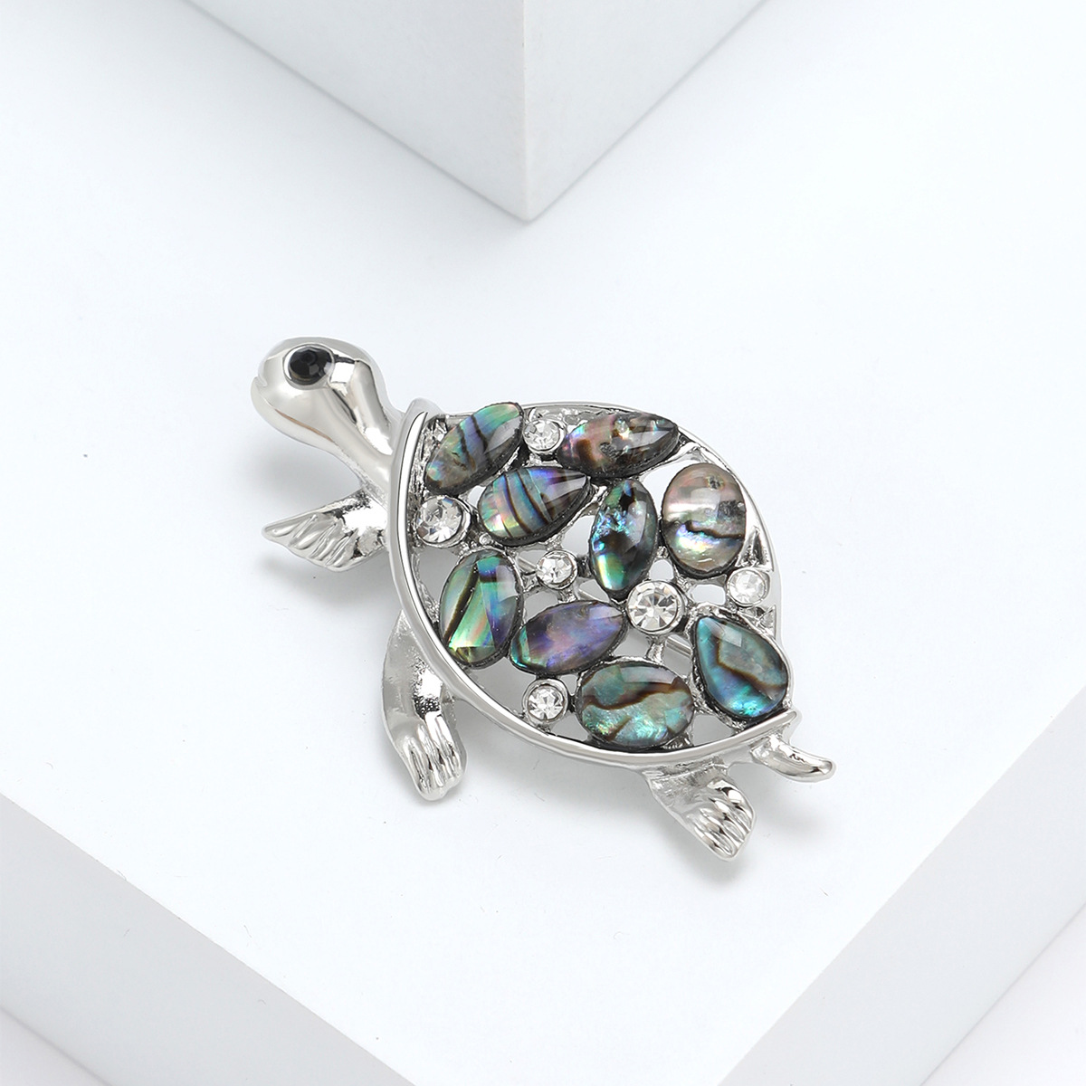 Tortoise Pattern Women's Gender Retro Pin Tortoise Alloy Women's Brooches