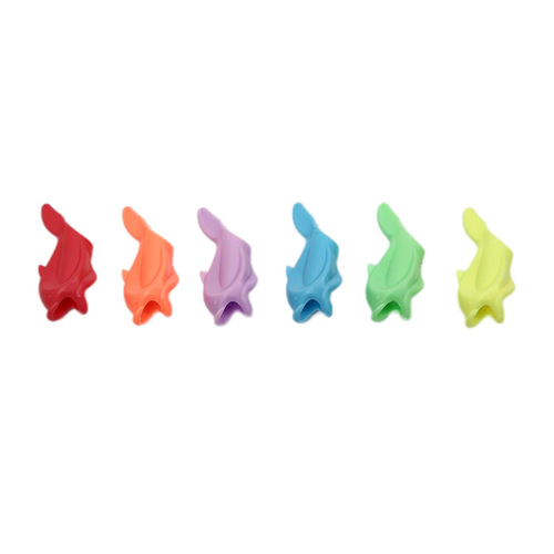 Kindergarten primary school students pencil holder children's stationery soft glue writing posture corrector correction pencil pen cover