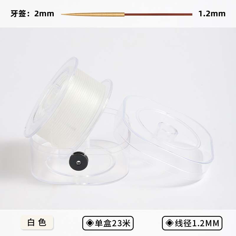 韩国高品质透明水晶弹力线彩色高端文玩弹力绳DIY穿串珠项链线材|undefined