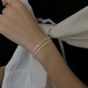 Design set, necklace, advanced universal bracelet, light luxury style