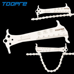 TOOPRE 3-in-1 Chain Measurer Mountain Road Bike Gauge Tool Wear Gauge Chain Gauge Caliper